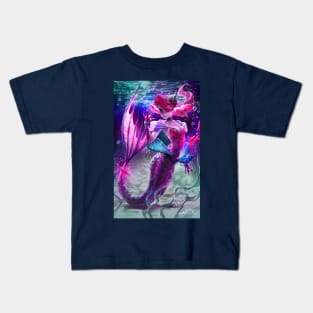 Dark Ariel fanart Kids T-Shirt